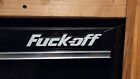 F Off Magnetic Novelty Glow in Dark Tool Box Badge 3D Printed Box Truck Snap-off