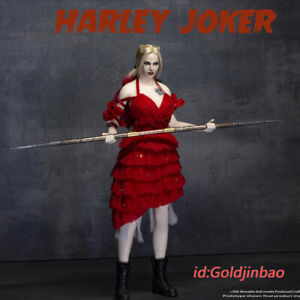Nine Craftsmen Female Joker Suit Fit For 1/6 Scale Action Figure Harley Quinn