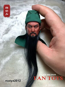 FAN TOYS 1:6th Guan Yu Yunchang Head Sculpt For 12'' Male HT Figure Body Presale
