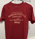 Vintage Indian Motorcycle Company Red T Shirt Fort Myers / Harley Davidson / M