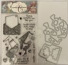 Colorado Craft Company LOVE DAY GNOMES Stamps and Die set