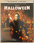NEW HALLOWEEN COLLECTORS EDITION 4K ULTRA HD BLU RAY 3 DISC + RARE OOP SLIPCOVER
