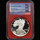 1986-S $1 PROOF SILVER AMERICAN EAGLE ✪ NGC PF-69 ✪ RED SAN FRAN BRIDGE◢TRUSTED◣