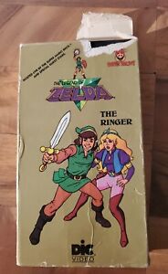The Legend of Zelda THE RINGER VHS Mario Bros. Super Show Nintendo READ