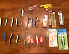 Large Lot of 25 Freshwater Fishing Lures Daredevil & Rapala Some New in Box