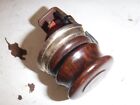 New ListingNOS Vintage Horn button switch power Accessory bakelite bake lite rose wood