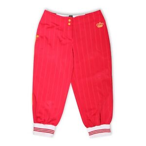 Adidas Missy Elliot Respect Me Crop Pants Red 10 / M Vintage Retro Casual Pants