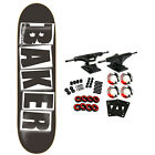 Baker Skateboard Complete Brand Logo Black/White 8.25