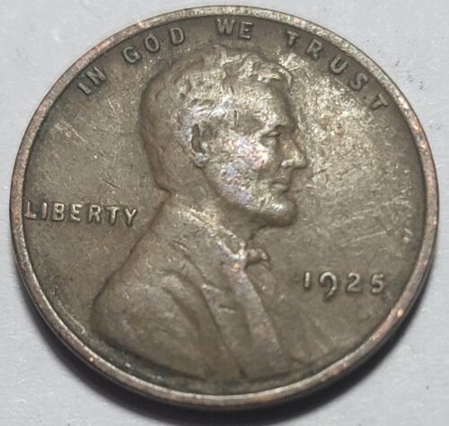 1925 P Lincoln Cent Wheat Penny