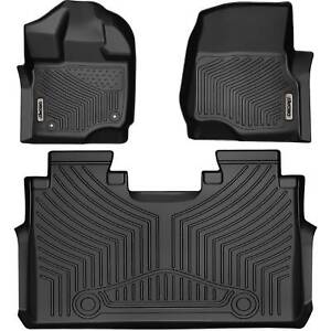 OEDRO Floor Mats Liners for 2015-2024 Ford F-150/F-150 Lightning Super Crew Cab (For: 2020 F-150 XLT)