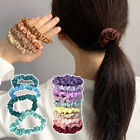 10Pcs Colorful,Hair Scrunchies Velvet Elastic Hair Bands Scrunchy Hair Rope Band