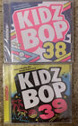 Kidz Bop, 2 CD Lot Vol. 38 & 39 by Kidz Bop Kids (CD, 2018 & 2019) New & Sealed
