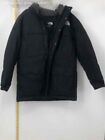 The North Face Mens Black Long Sleeve Hooded Full-Zip Parka Jacket Size Large