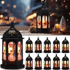 12 Pcs Christmas Decorations Mini Lantern with LED Light Christmas Tree Home ...
