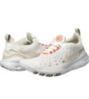 Men Nike Free Run Trail Crater Athletic Shoes White/Orange/Cream DC4456 100