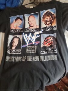 Vintage wwf “superstars of the new millennium” t shirt