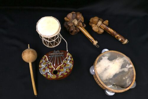 Lot of Hand Percussion World Folk Instruments