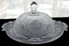 Anchor Hocking Glass Clear Sandwich Covered Butter Dish