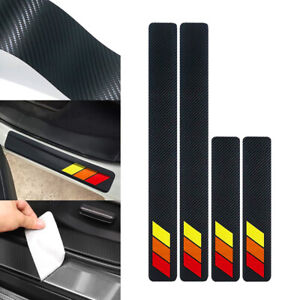 4x For Toyota Accessories Car Door Sill Plate Protector Scuff Entry Guard Cover (For: Toyota 86)