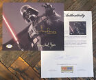 DAVE PROWSE JAMES EARL JONES SIGNED 8x10 DARTH VADER STAR WARS PSA Authentic COA