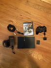 PlayStation 2 PS2 Slim Console With Memory Card Controller Cables (READ DESC)