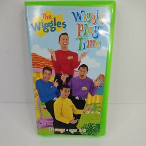 The Wiggles - Wiggly Play Time VHS 13 Songs Ages 1-8