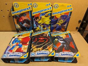 Imaginext DC Super Friends Action Figures Lot of 6 Fisher Price Toys New