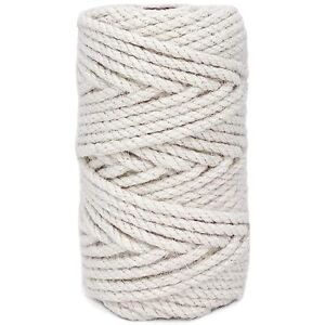 4.5mm Jute Rope 100 Feet Natural Craft Rope Twine String Perfect for Home
