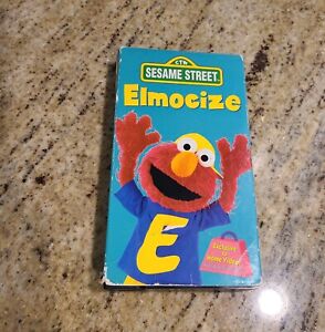 Vintage  Sesame Street VHS- Elmocize (VHS, 1996).