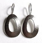 VTG jewelry signed Avi Soffer 925 modernist sterling silver earrings