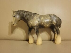 Breyer Model Horse Shire Mare Dapple Grey Mont. Wards SR - Kathleen Maestas
