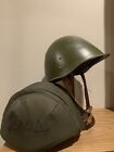 Ukraine War Russian / DPR Named Soviet SSh-68 Helmet w/ Kolpak Cover & History