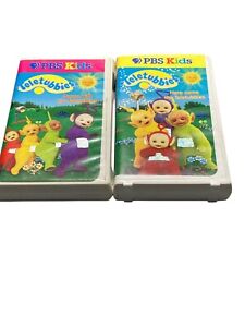 TELETUBBIES ~2 VHS LOT~ DANCE WITH THE TELETUBBIES & HERE COME THE TELETUBBIES