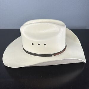 7 1/2 60 Justin 20X Straw Western Cowboy Hat by Milano Hat Company