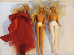 New ListingLot Of 3 Barbie Dolls