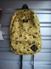 Vans PEANUTS Old Skool II Charlie Brown Yellow Backpack Bag
