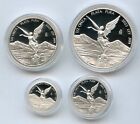 2023 Mexico Proof Libertad Silver Fractional 4-Coin Set 1/2 1/4 1/10 1/20 JP668