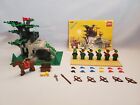 LEGO Castle Forestmen #6066 Camouflaged Outpost: Complete, 17 of 18 Plumes, 1987