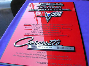 3D CAR SHOW SIGN info board FORD  display Dodge parts Mopar Chevy custom Mustang