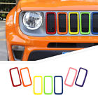 Front Grille Insert Grill Inserts Trim Cover Accessories for Jeep Renegade 2019+ (For: Jeepster)