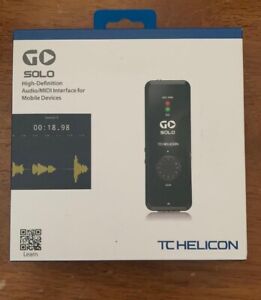 TC-Helicon GO SOLO Audio/MIDI Interface for Mobile Devices