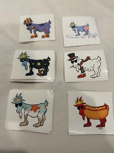 GOAT USA Stickers (Singles and Sets) NEW STICKERS**PICK YOUR OWN**