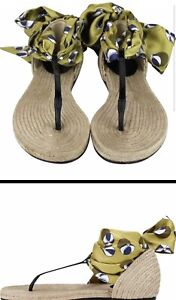 Gucci Espadrille Sandals Women’s Size 37