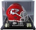 Kansas City Chiefs Super Bowl LVIII Champions Classic Mini Helmet Display Case
