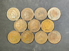 New ListingIndian Head Cent / Penny Lot of 11 Differently Dated Coins from 1892-1907