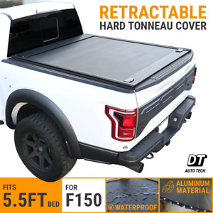 Fit 2004-2023 Ford F-150 Tonneau Cover Hard Aluminum Retractable 5.5ft Short Bed (For: Ford F-150)
