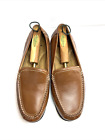NEW Dockers Catalina Brown Leather Loafers Slip On Shoes Men Size 12 W