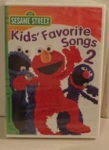 Sesame Street: Kids' Favorite Songs 2 (DVD,2008) New & Sealed