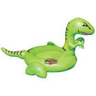 Vinyl Kids Giant Rideable Dinosaur Inflatable Pool Float, Green