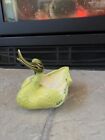 Hull Pottery USA  Vintage Chartreuse Green #80 Swan/Duck 1950'S